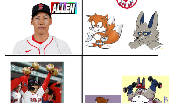 In honor of Yoshida breaking out yesterday, here's a Macho Man and some Macho Foxes.