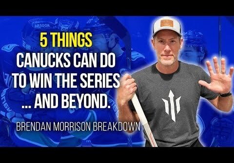 Brendan Morrison Shares 5 Adjustments Canucks can make to win the series