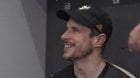 [Team Account] Crosby on Carter: "He's got so much poise, a lot of experience. He's won everything there is to win - Calder Cup, Stanley Cup, Olympics. He's had an amazing career... A great guy to have - he brings it every single night. He's just a winner."