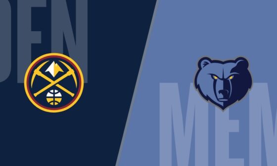 FINAL GAMEDAY THREAD: The Grizzlies (27-54) wrap up a historical season against the Nuggets (56-25) this afternoon at 2:30PM