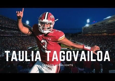 Taulia Tagovailoa || Big Ten Leading Passer || 2023 Season Highlights