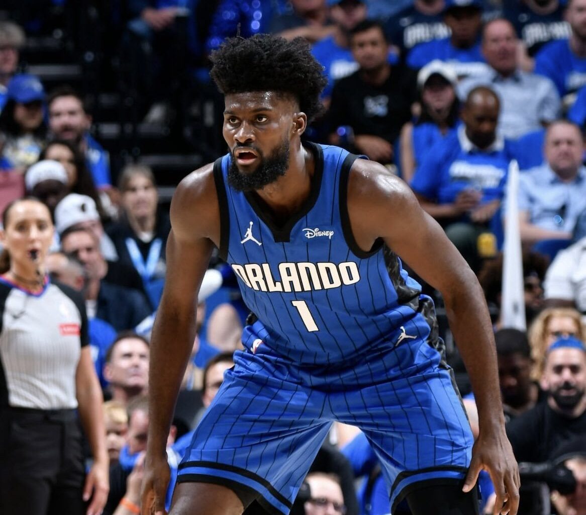 The Orlando Magic are the first team to hold their opponent to less than 100 PTS in 4 consecutive playoff games since the Raptors in 2019.