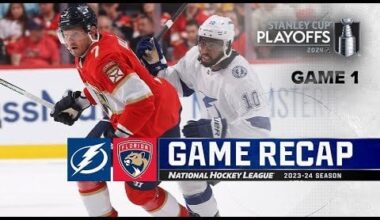 GDT: Tampa Bay Lightning (0-1) at Florida Panthers (1-0) (4/23/24) We’ve lost the LTIR King title Edition
