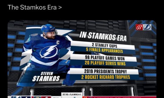 If this truly is the end of Stammer in Tampa, I don’t know if I’ll be able to watch next season.