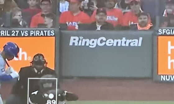 Why are we the team with imposter Marlins men behind home plate? Do Silicon Valley dads have nothing better to do?