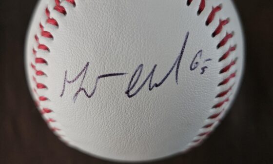 Need help identifying this signature. It's from a 2024 Rangers vs Astros game.
