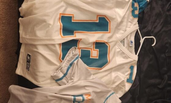 I miss watching my phins (heres my jerseys)