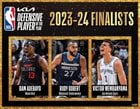 [NBA] The 2023-24 Kia NBA Defensive Player of the Year finalists - Bam Adebayo, Rudy Gobert, Victor Wembanyama
