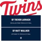 [Twins] Trevor Larnach recalled, Wallner optioned to St. Paul