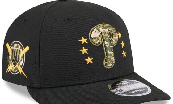 2024 Phillies armed forces day hat