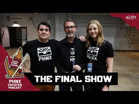 The PHNX Coyotes Podcast Is Officially Deactivating