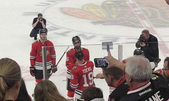 April 13, 2023. One year ago today, Jonathan Toews played his last game with the Blackhawks.
