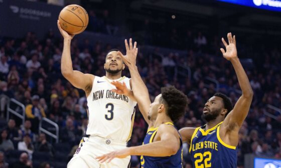 Pelicans won’t be denied from a massive road victory against the Warriors