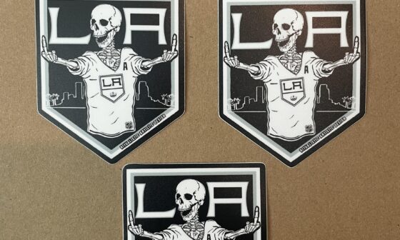 This is LA stickers, about 20 left. 3 for $5 if anyone wants some!