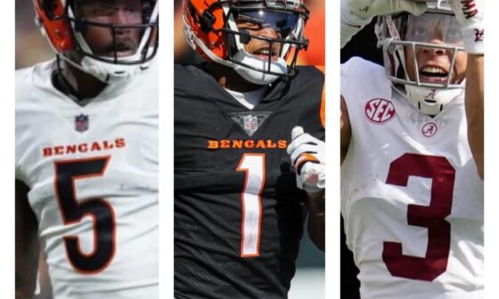 Excited to have a 513 WR trio playing in the 513! Who Dey