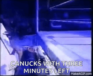 Canucks after 57 minutes of terrible hockey