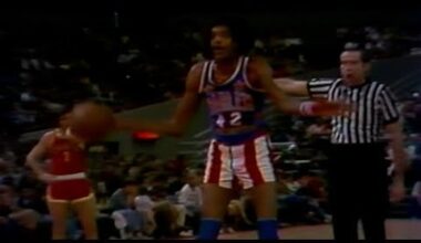 The Harlem Globetrotters Playing Jan 1980