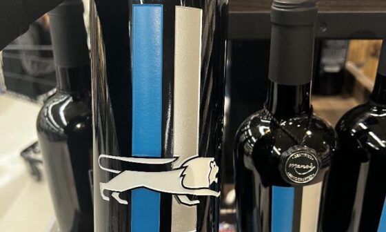 Lions “collector edition” wine at meijers!