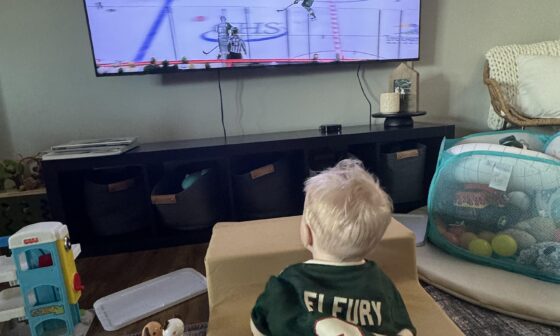 Was hoping for a win, but at least Flower got to start on my son’s first birthday.
