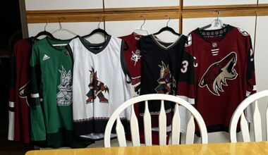 Yotes jersey collection