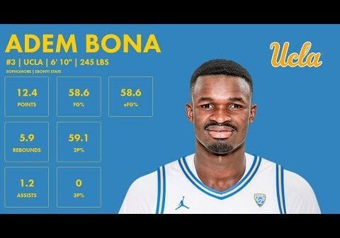 If we can get a vet center what do y'all think about using a second on Adem Bona?