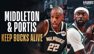 Khris Middleton & Bobby Portis GO OFF In Must-Win Game 5! 😤| April 30, 2024
