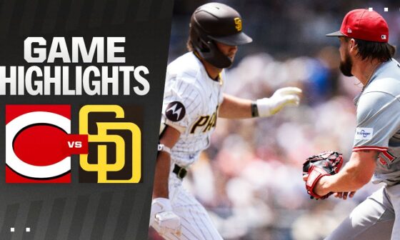 Reds vs. Padres Game Highlights (5/1/24) | MLB Highlights