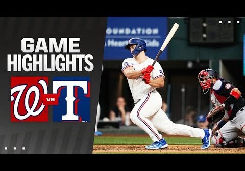 Nationals vs. Rangers Game Highlights (5/2/24) | MLB Highlights