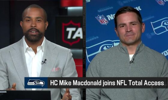 Seahawks HC Mike Macdonald joins 'NFL Total Access' five days after finish of '24 draft
