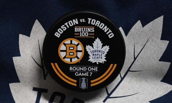 Toronto Maple Leafs vs. Boston Bruins. GAME 7. TONIGHT at 8PM ET.
