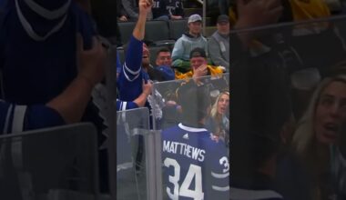 Now THAT is some puck luck! 🏒🍁8️⃣8️⃣