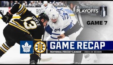 Gm 7: Maple Leafs @ Bruins 5/4 | NHL Highlights | 2024 Stanley Cup Playoffs