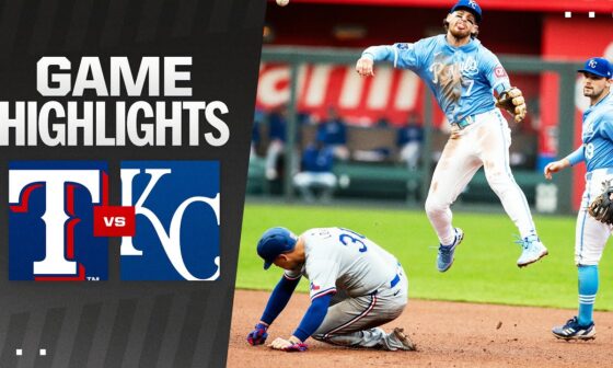 Rangers vs. Royals Game Highlights (5/5/24) | MLB Highlights