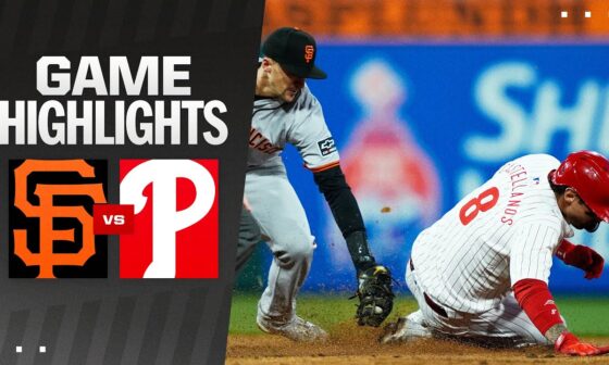 Giants vs. Phillies Game Highlights (5/5/24) | MLB Highlights