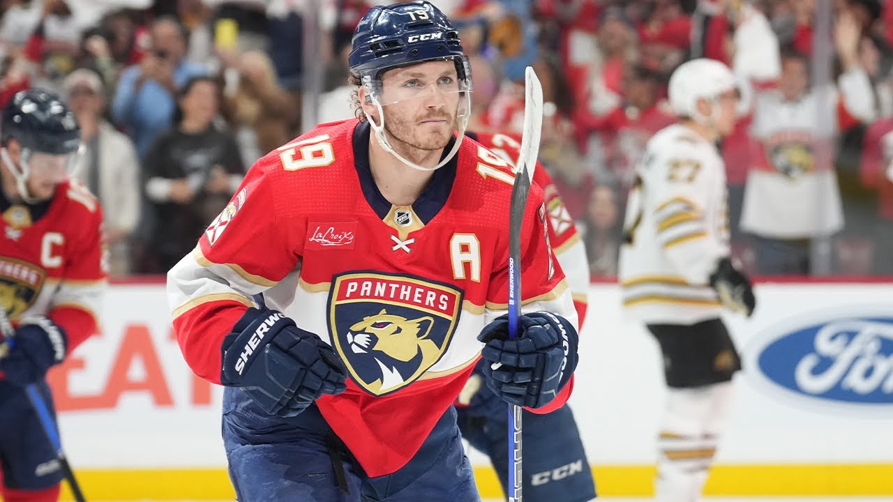 Tkachuk with the icebreaker! 🌴🚨