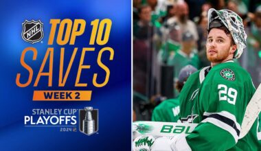 NHL Top 10 Saves of the Week | 2024 Stanley Cup Playoffs