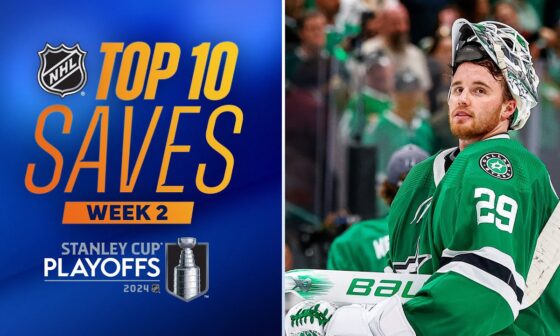 NHL Top 10 Saves of the Week | 2024 Stanley Cup Playoffs