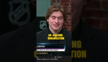 Celebrini talks San Jose 🦈👀