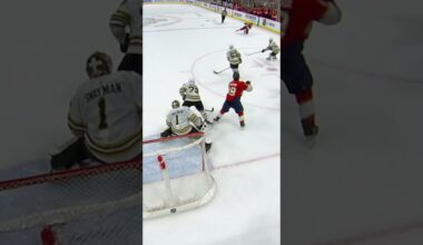 Forsling beats Swayman AND the BUZZER! 🚀🚀🚀