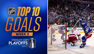 NHL Top 10 Goals from Week 3 | 2024 Stanley Cup Playoffs