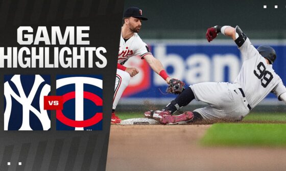 Yankees vs. Twins Game Highlights (5/15/24) | MLB Highlights