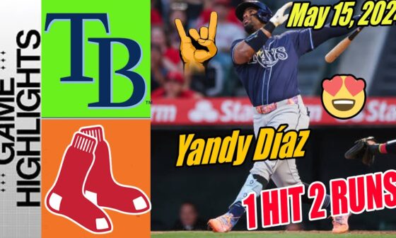 Rays vs Red Sox [Highlights]  Yandy Díaz add 2 more! | Red Sox Sweep!💖