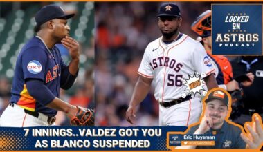 Astros win behind Valdez in the wake of Blanco's suspension