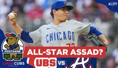 Javier Assad Shuts Down Atlanta Helping Chicago Cubs Avoid Sweep | CHGO Cubs Postgame Podcast