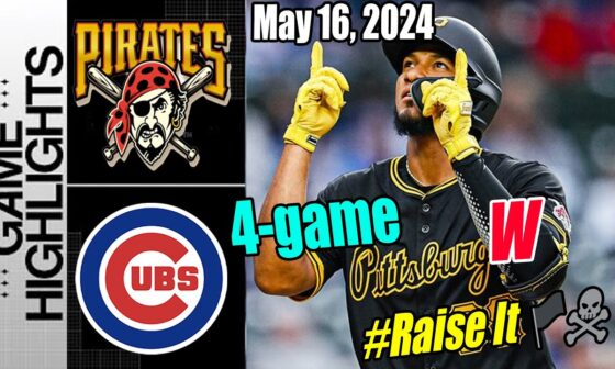 Pittsburgh Pirates vs Chicago Cubs [The Pirates take the first of a four-game set at Wrigley Field]