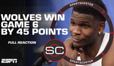 FULL REACTION to Timberwolves’ Game 6 blowout win vs. Nuggets | SportsCenter