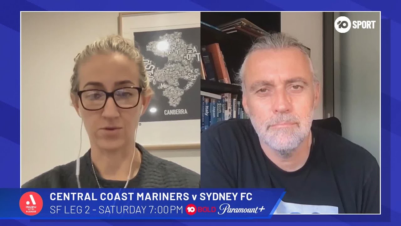 Who will secure a spot in the A-League Men's 2023-24 Grand Final? The Mariners or Sky Blues?