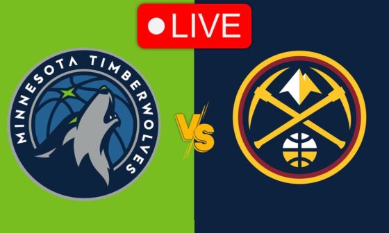 🔴 Live: Minnesota Timberwolves vs Denver Nuggets | NBA | Live PLay by Play Scoreboard