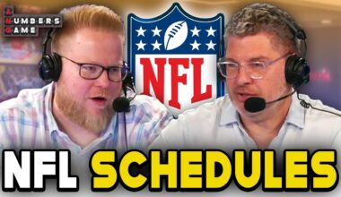 Gill Reacts to the 2024 NFL Schedule Release 🏈 | A Numbers Game - MAY 16, 2024