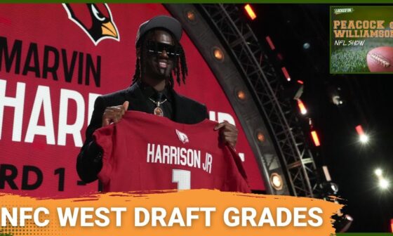 NFC West Draft Grades // Arizona Cardinals Building a Monster?